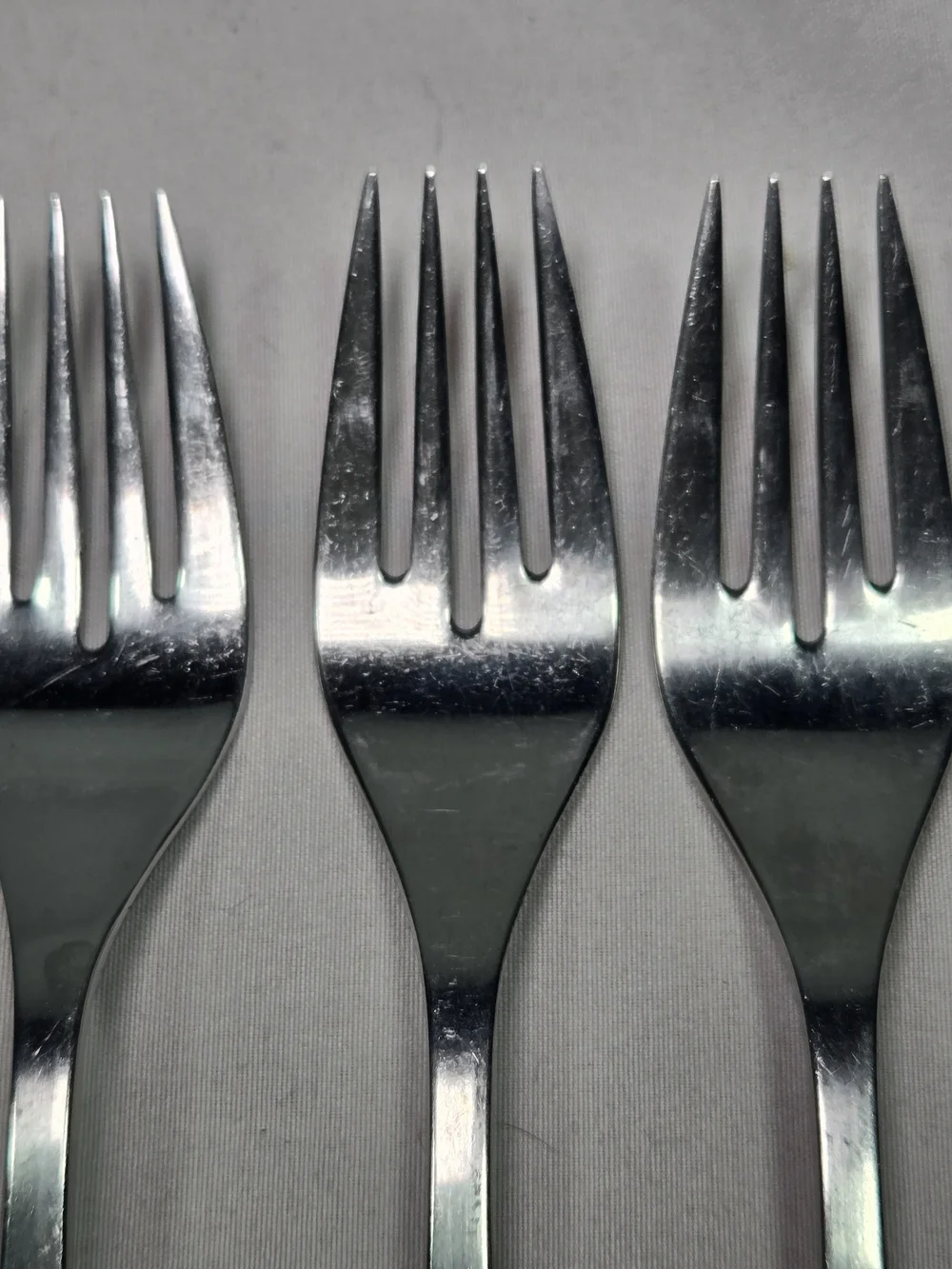 Vintage ONEIDA Tempo Dinner Forks Set of 3 MCM 60s Oneidacraft Deluxe